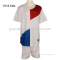 Brand new kids soccer jersey with grade ori quality on sale, thai quality soccer jersey for children use.